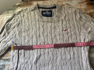 Jersey Hollister Gris Talla S