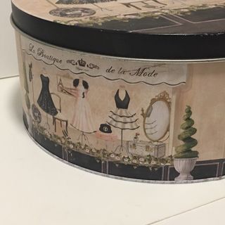 Caja de Lata Nostalgie La Boutique de la Mode