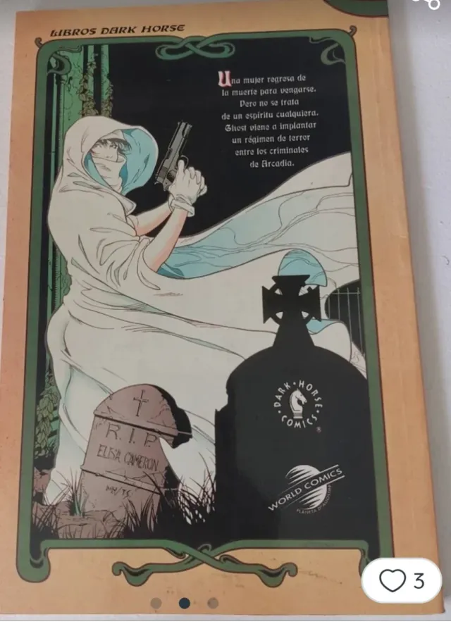 GHOST historias libros dark horse