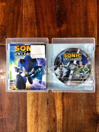 Sonic Unleashed ps3 disco e libretto