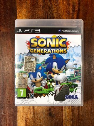Sonic Unleashed ps3 disco e libretto