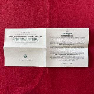 FULL SET Monedas Veteranos De Guerra USA - 1994