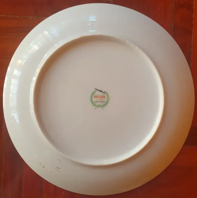 Plato decorativo Porcelanas Guillén