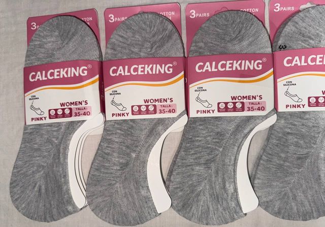 Calcetines Pinkys invisibles algodón  Talla 35-40