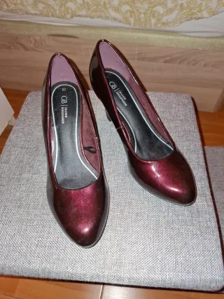 Zapatos de tacón GRANDS BOULEVARDS morados baratos