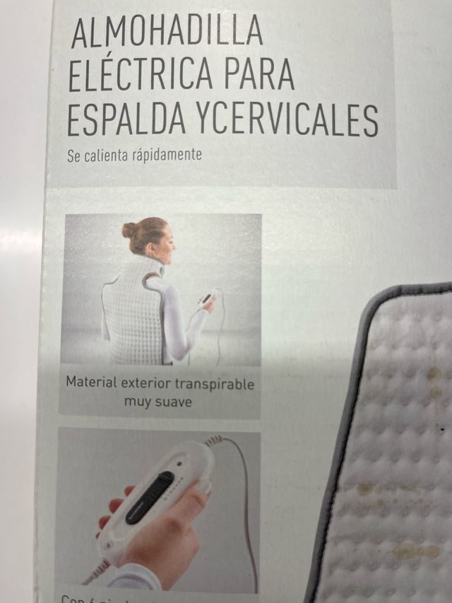 Manta Eléctrica Espalda y Cervicales