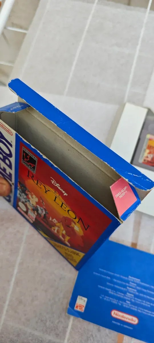 Escucho ofertas, El Rey León Game Boy Disney Ninte
