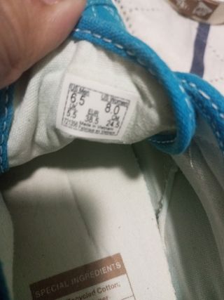 Vans Talla 38 Azul y Blanco