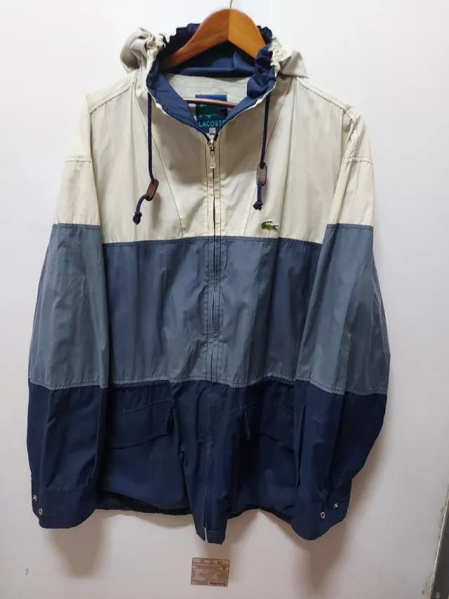 Chaqueta Lacoste Vintage Color Block Años 90