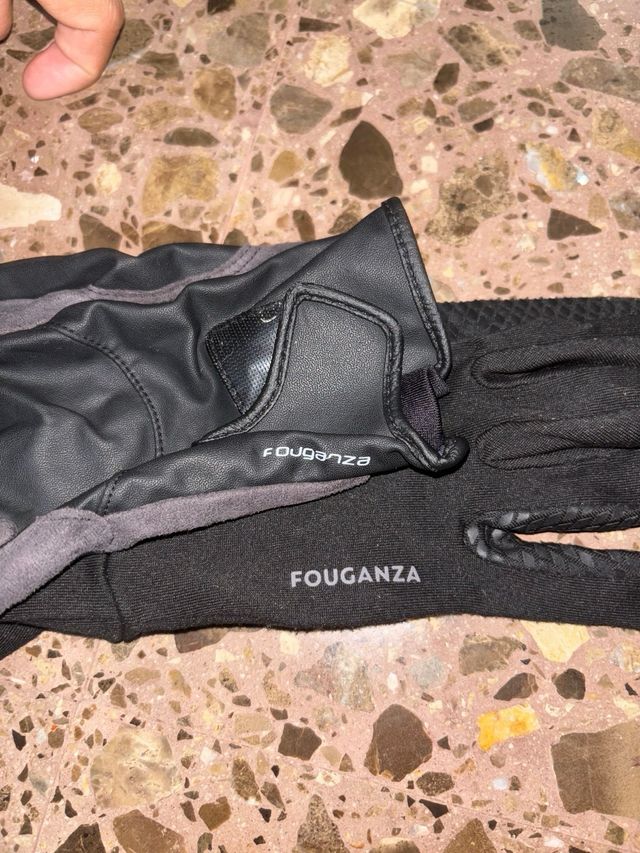 Guantes de hípica negros