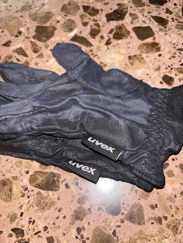 Guantes de hípica negros