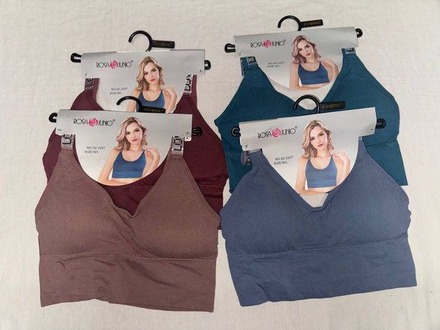 Top deportivo con brillo, tallas M/L y L/XL.