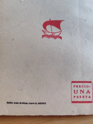 Antiguo libro de 1940 ,Alcázar de Toledo 1 edición