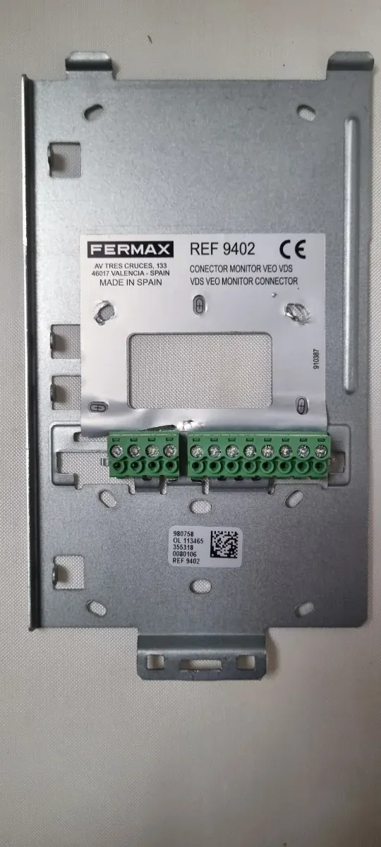 Videoportero Blanco 9401