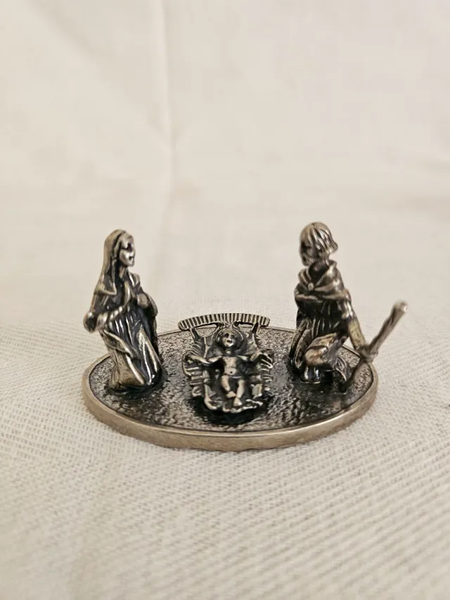 Pesebre plata de Ley