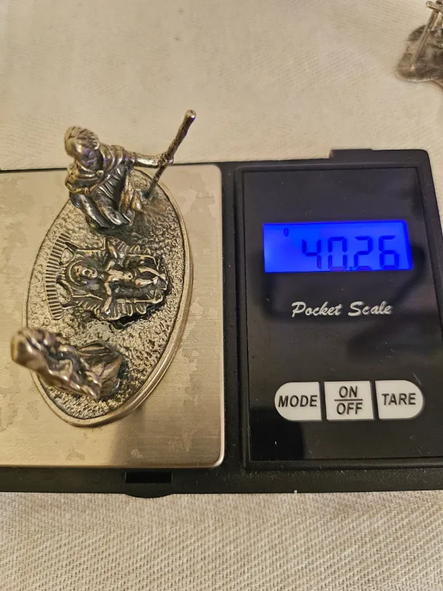 Pesebre plata de Ley