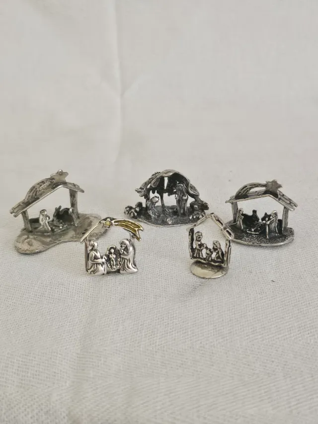 Pesebre plata de Ley