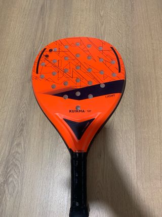 Palas de pádel naranjas + bote de bola(2 pelotas)