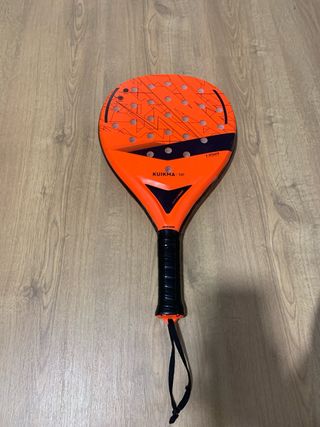 Palas de pádel naranjas + bote de bola(2 pelotas)