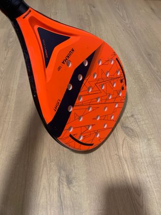 Palas de pádel naranjas + bote de bola(2 pelotas)