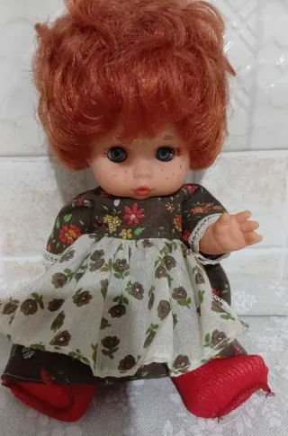 2 Bambole vintage con capelli rossi