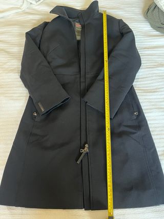 Abrigo Prada Negro Largo Vintage