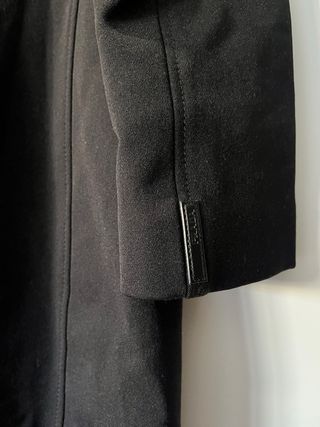 Abrigo Prada Negro Largo Vintage