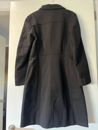 Abrigo Prada Negro Largo Vintage