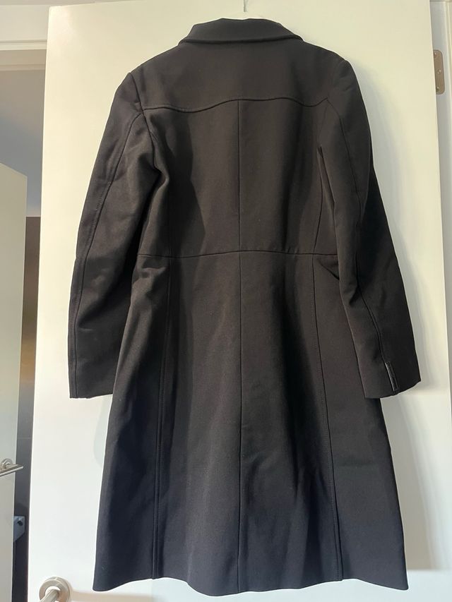 Abrigo Prada Negro Largo Vintage