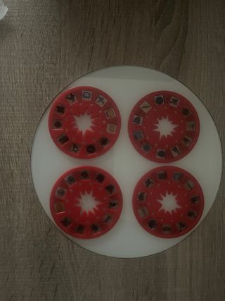 Discos proyector Spiderman (4 unidades)