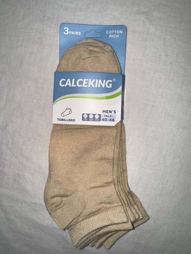 Calcetines tobilleros algodón cómodos talla 40-46
