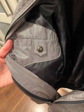 Cazadora bomber Pull&Bear gris talla M