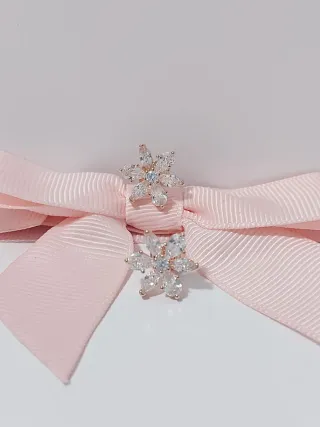 Pendientes Flor Pandora Oro rosa