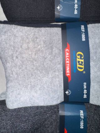 Calcetines de algodón clásicos talla 40-46