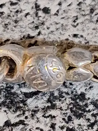 Collana girocollo argento con pietre blu