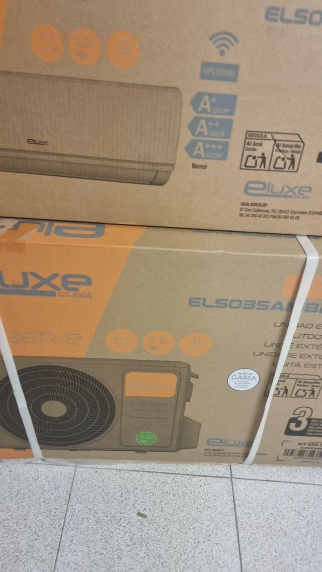 Aire Caliente y Frio  Eluxe Bomba de Calor y Aire
