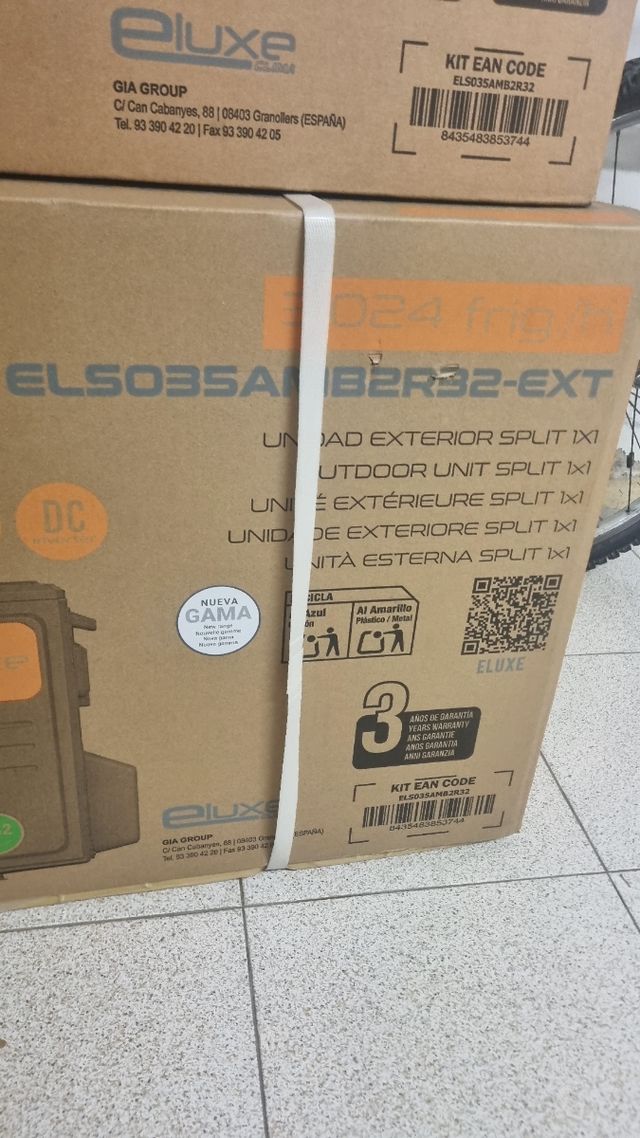 Aire Caliente y Frio  Eluxe Bomba de Calor y Aire