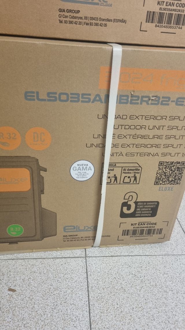 Aire Caliente y Frio  Eluxe Bomba de Calor y Aire