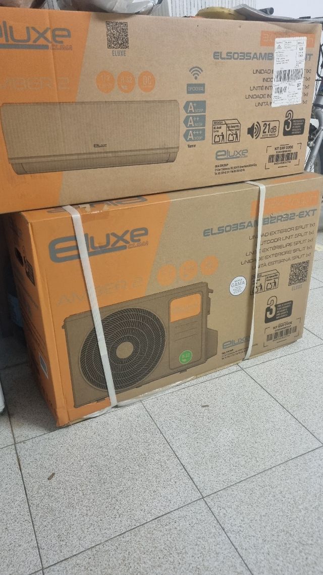 Aire Caliente y Frio  Eluxe Bomba de Calor y Aire