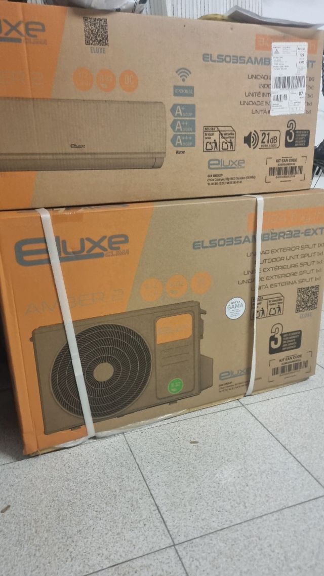 Aire Caliente y Frio  Eluxe Bomba de Calor y Aire