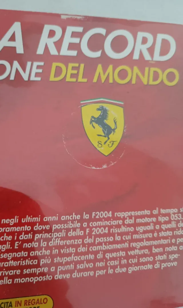 Moneta Ferrari 18 volte Campione del Mondo