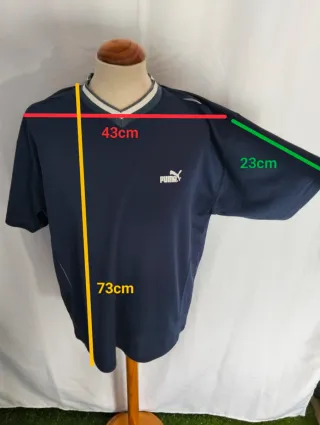 Camiseta Puma Azul Talla L