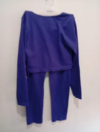 Conjunto mujer Primark azul/morado
