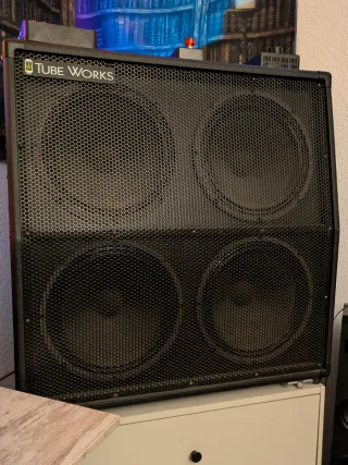 Pantalla Tube Works 4x12 Guitarra (Rareza)