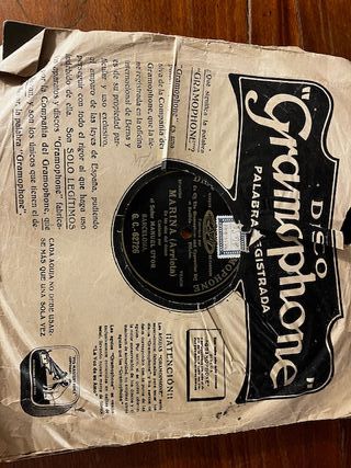 Disco de Vinilo Gramófono La Viuda Alegre
