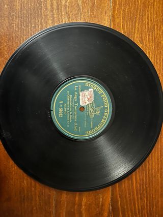 Disco de Vinilo Gramófono La Viuda Alegre
