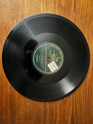 Disco de Vinilo Gramófono La Viuda Alegre