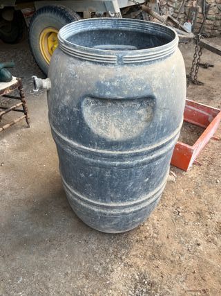 Bidón máquina yeso