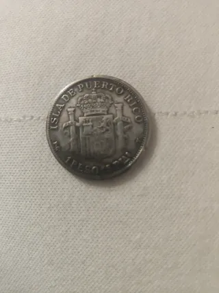 Moneda Alfonso XIII 1905 Plata