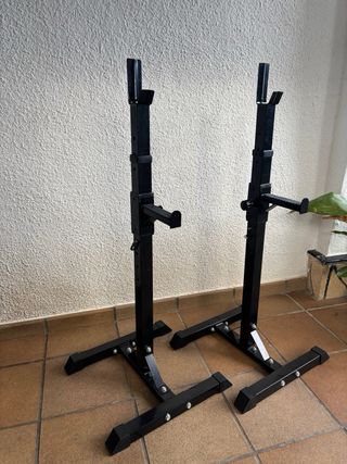Soporte Rack para Barra Musculación